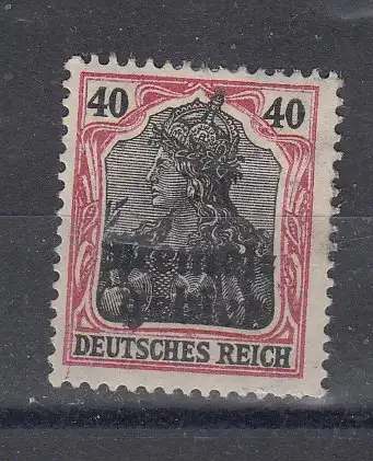 Memelgebiet  Nr 6 Falz / Gummimängel / *