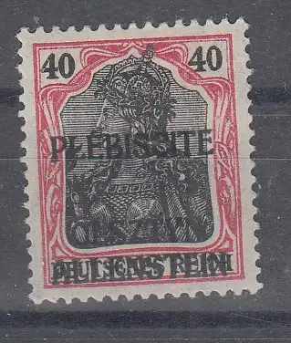 Allenstein  Nr 7 Falz / Gummimängel / *