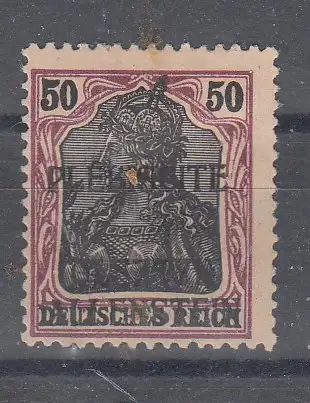 Allenstein  Nr 8 Falz / Gummimängel / *