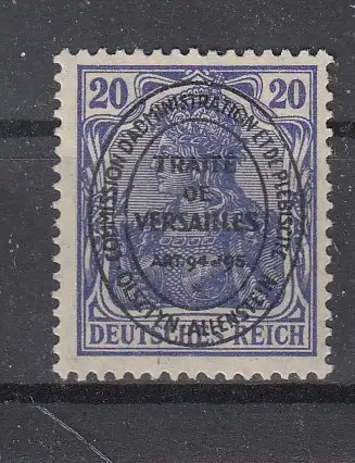 Allenstein  Nr 19 Falz / Gummimängel / *