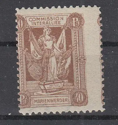 Marienwerder  Nr 7 Falz / Gummimängel / *