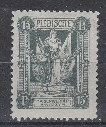 Marienwerder  Nr 32 Falz / Gummimängel / *