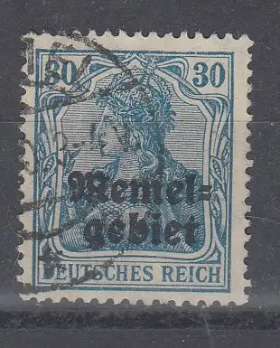 Memelgebiet  Nr 15 Gestempelt (Posten)