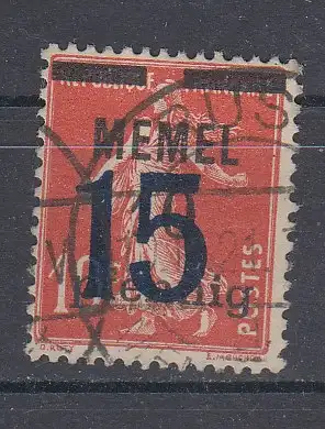 Memelgebiet  Nr 34 Gestempelt (Posten)