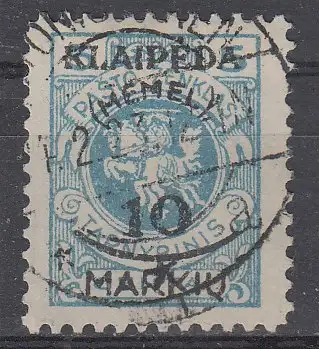 Memelgebiet  Nr 124 Gestempelt (Posten)