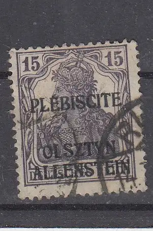 Allenstein  Nr 3 Gestempelt (Posten)