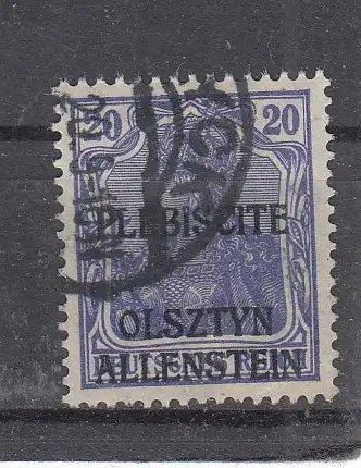 Allenstein  Nr 5 Gestempelt (Posten)