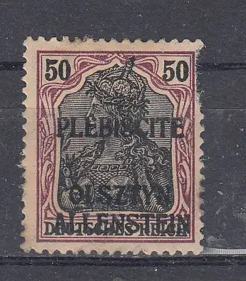 Allenstein  Nr 8 Gestempelt (Posten)