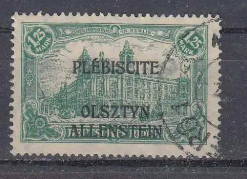 Allenstein  Nr 11 Gestempelt (Posten)