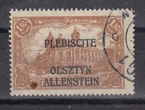 Allenstein  Nr 12 Gestempelt (Posten)