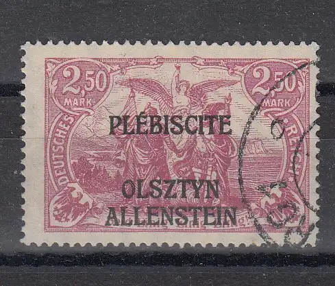Allenstein  Nr 13 Gestempelt (Posten)