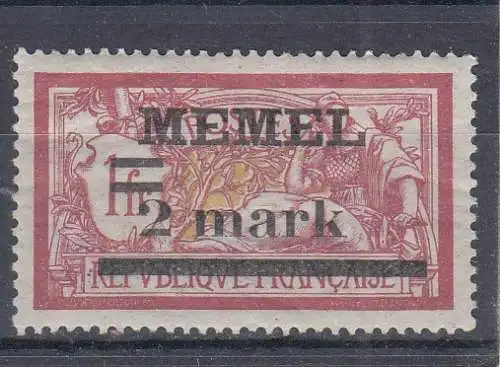 Memelgebiet  Nr 67 Postfrisch / **