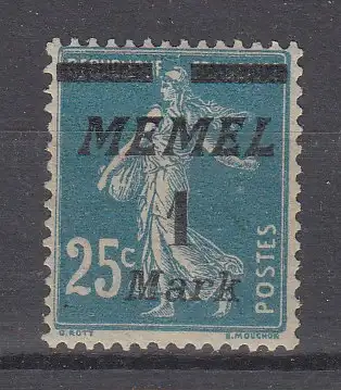 Memelgebiet  Nr 86 Postfrisch / **