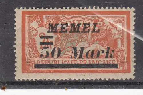 Memelgebiet  Nr 97 Postfrisch / **