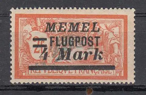 Memelgebiet  Nr 104 Postfrisch / **