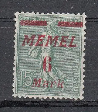 Memelgebiet  Nr 111 Postfrisch / **