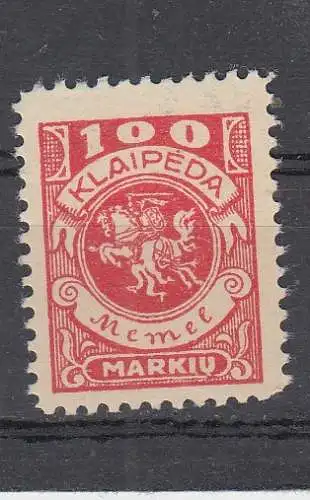 Memelgebiet  Nr 146 Postfrisch / **