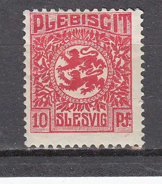 Schleswig  Nr 4 Falz / Gummimängel / *