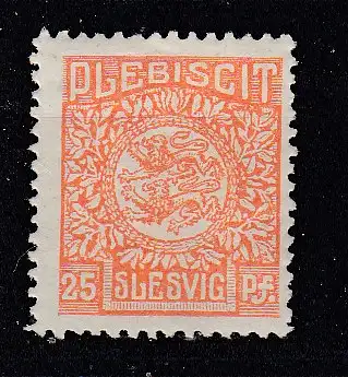 Schleswig  Nr 7 Falz / Gummimängel / *
