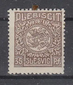 Schleswig  Nr 8 Falz / Gummimängel / *