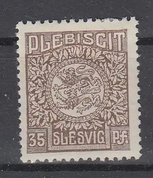 Schleswig  Nr 8 Falz / Gummimängel / *