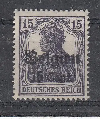 Bes. 1. Wk. Belgien  Nr 16 Falz / Gummimängel / *