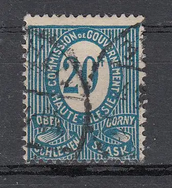 Oberschlesien  Nr 6 Gestempelt (Posten)