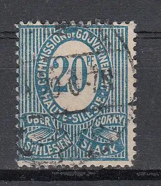 Oberschlesien  Nr 6 Gestempelt (Posten)