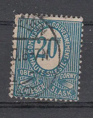 Oberschlesien  Nr 6 Gestempelt (Posten)