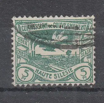 Oberschlesien  Nr 15 Gestempelt (Posten)