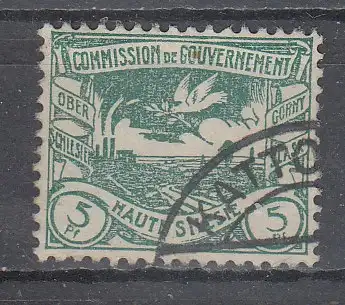 Oberschlesien  Nr 15 Gestempelt (Posten)