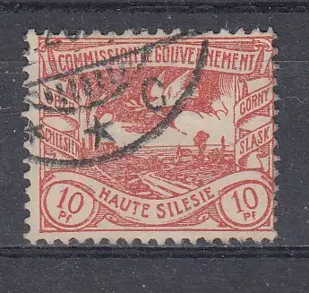 Oberschlesien  Nr 16 Gestempelt (Posten)