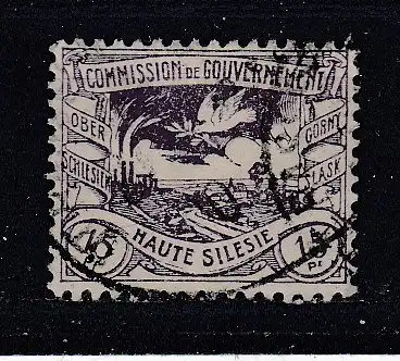 Oberschlesien  Nr 17 Gestempelt (Posten)