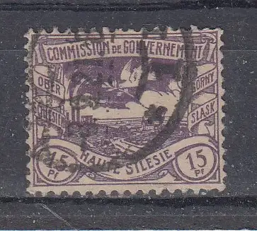 Oberschlesien  Nr 17 Gestempelt (Posten)