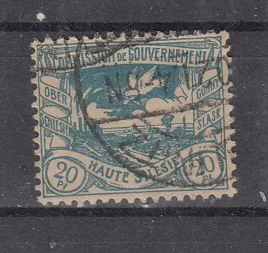 Oberschlesien  Nr 18 Gestempelt (Posten)