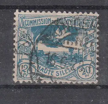 Oberschlesien  Nr 18 Gestempelt (Posten)