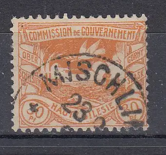 Oberschlesien  Nr 20 Gestempelt (Posten)