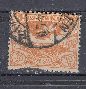 Oberschlesien  Nr 20 Gestempelt (Posten)