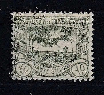 Oberschlesien  Nr 21 Gestempelt (Posten)