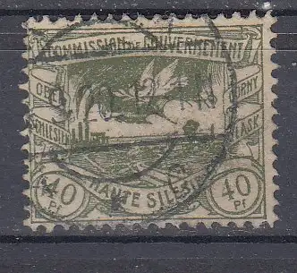 Oberschlesien  Nr 21 Gestempelt (Posten)