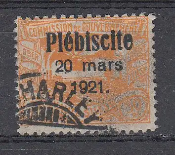 Oberschlesien  Nr 34 Gestempelt (Posten)