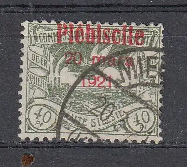 Oberschlesien  Nr 35 Gestempelt (Posten)