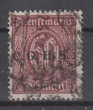 Oberschlesien Dienstmarken  Nr 15 Gestempelt (Posten)