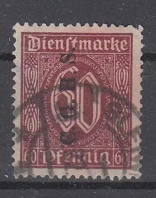 Oberschlesien Dienstmarken  Nr 15 Gestempelt (Posten)