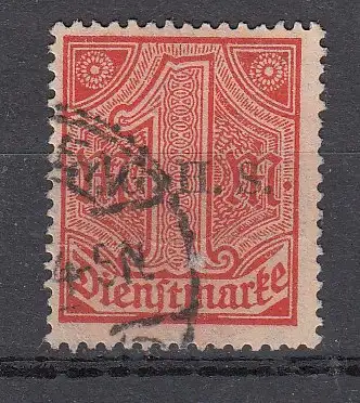 Oberschlesien Dienstmarken  Nr 16 Gestempelt (Posten)