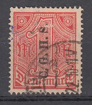 Oberschlesien Dienstmarken  Nr 16 Gestempelt (Posten)