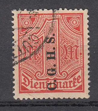 Oberschlesien Dienstmarken  Nr 16 Gestempelt (Posten)