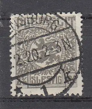 Schleswig  Nr 1 Gestempelt (Posten)