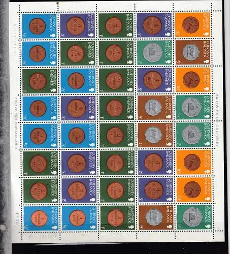 GB-Guernsey  Nr Münzen  Kb Gestempelt (Posten)