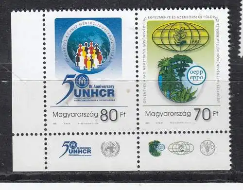 Ungarn  Nr 4666/67 Paar Postfrisch / **